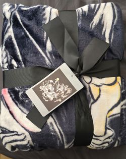 Official Disney Villains Halloween Plush Throw Blanket - NWT (Discontinued)