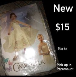 Cinderella white dress costume