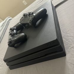 PS4 Console With Controllers 