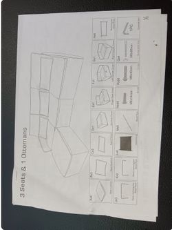 2 Seat Sofa - compressed brand new