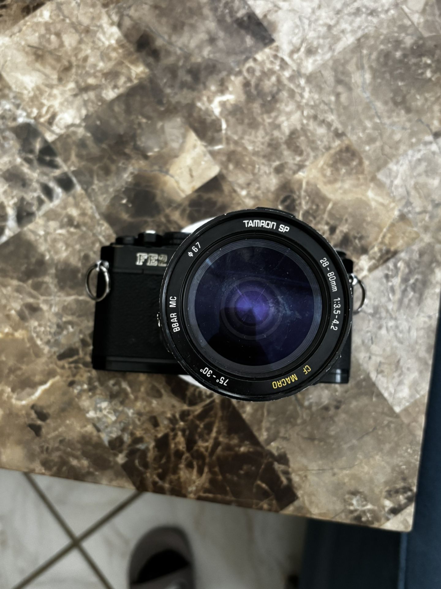 FE2 Nikon film camera w/35mm film lens