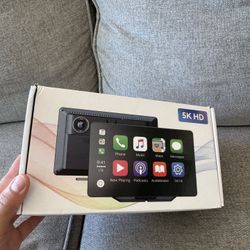 9” CarPlay/Android Auto Screen + 5K Dash Cam + 1080p Rear Camera BRAND NEW