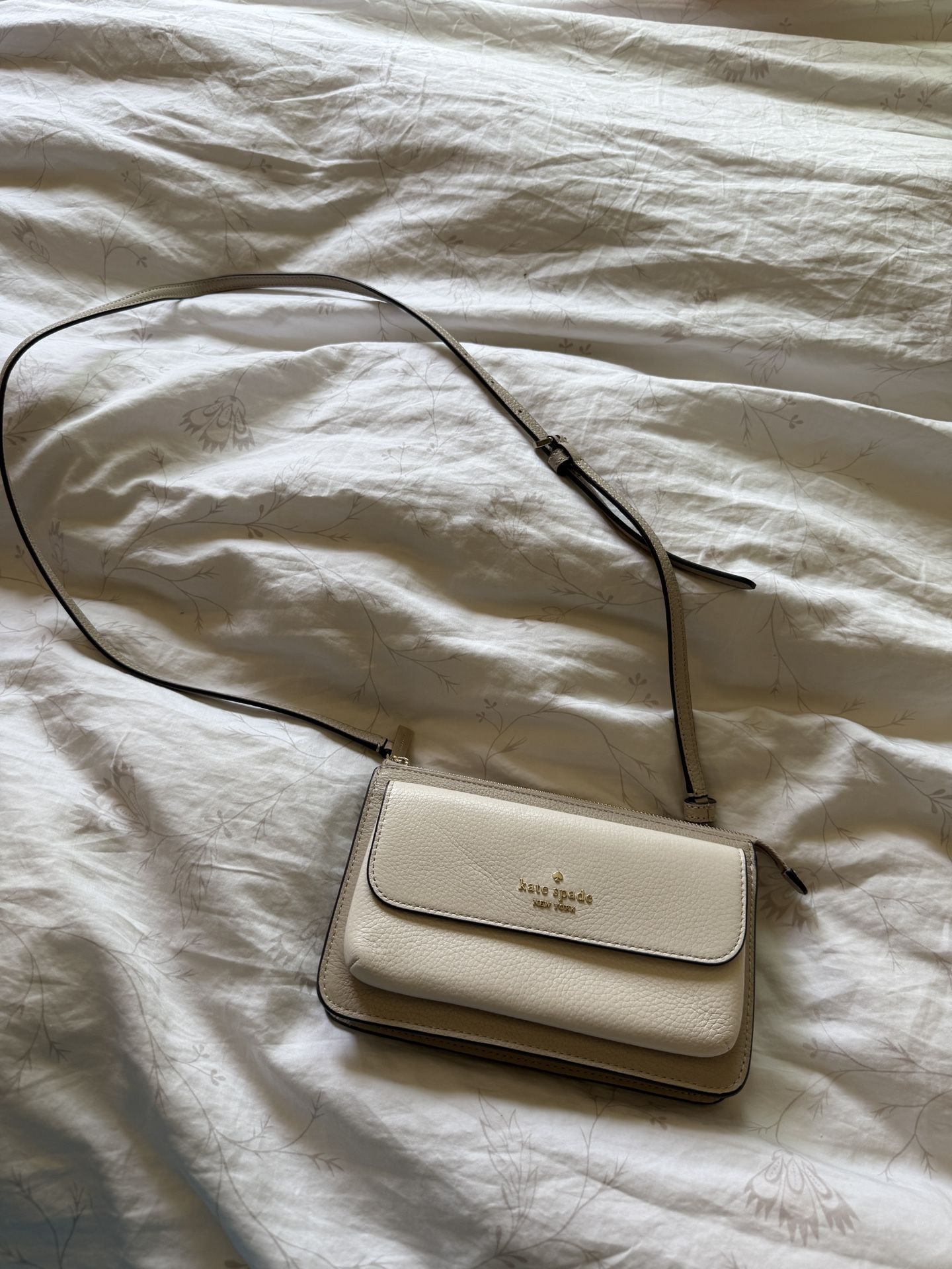 Kate Spade Leila Cream crossbody