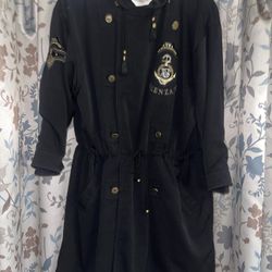 Valenza Po Designer Long Jacket fits like L/XL