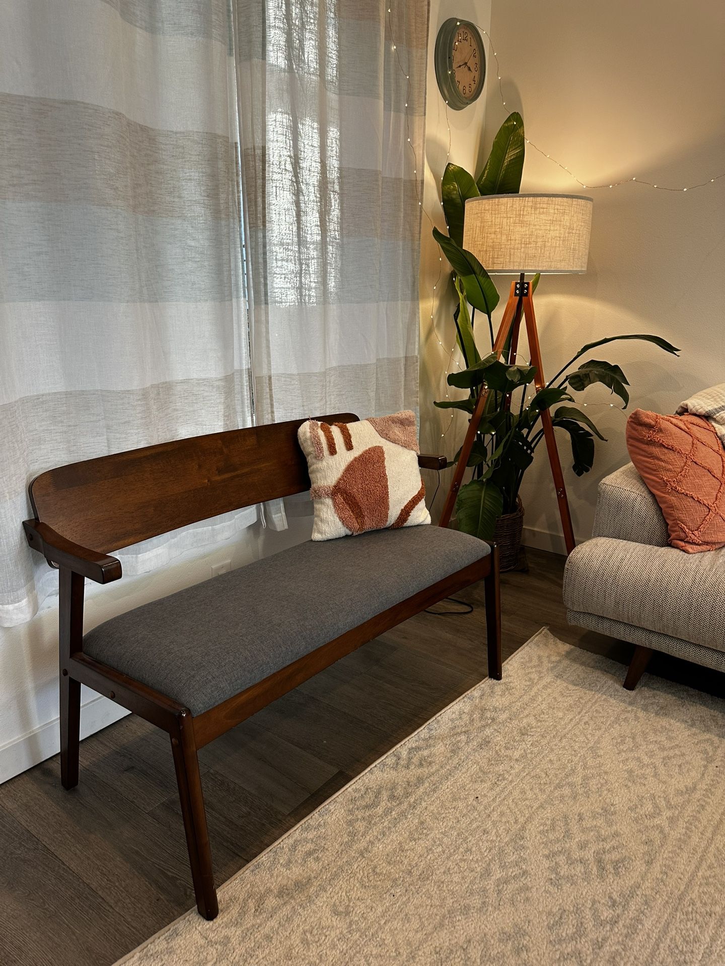 Indoor Loveseat Bench