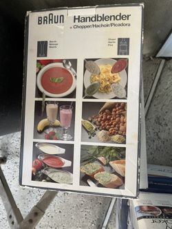 Hand Blender Chopper Braun