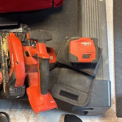 Hilti Tools and Charger 