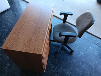 Desk And Chair