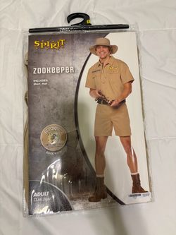 Men’s zookeeper costume