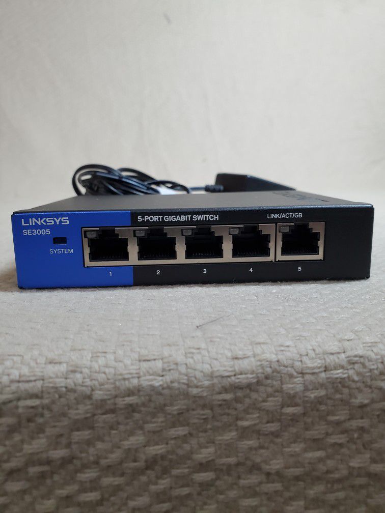 Linksys Se3005 5-port Ethernet Switch