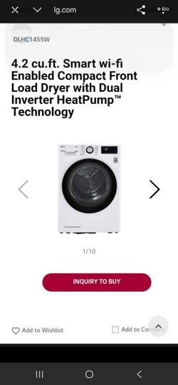 LG  Ventless Dryer