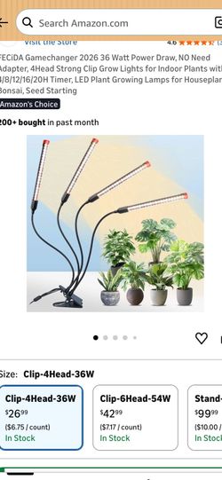 Grow lights