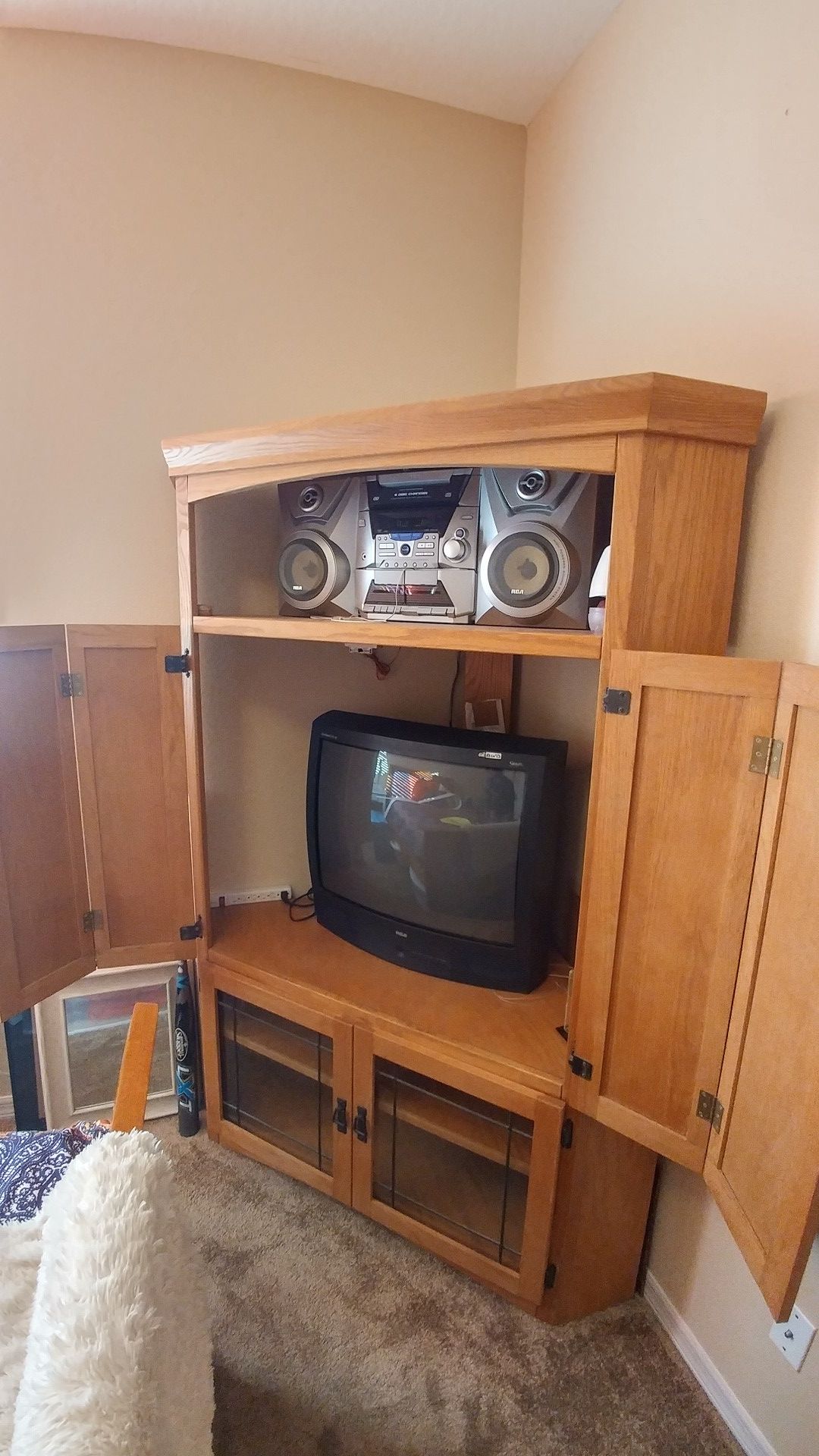 Corner Entertainment Center
