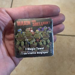 TMNT Teenage Mutant Ninja Turtles Magic Towel 12” Square