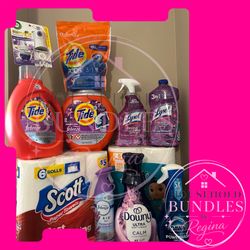 Household Bundle Tide Febreze/Scott/Lysol