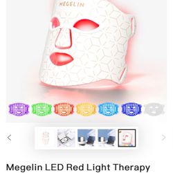 Red light therapy face Mask Megelin