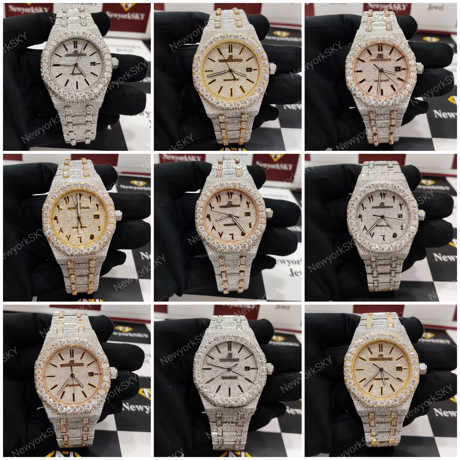 Luxury Watch VVS Moissanite Supplier Links