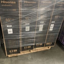 85” inch Hisense Smart Android UHDTV 4K 