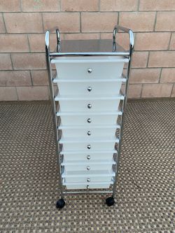 Like new rolling cart w/ drawers