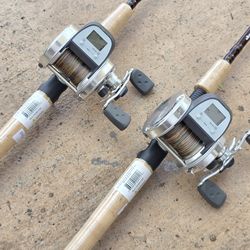 Abu Garcia Reel/Braid/Okuma Rods...200.00 Each