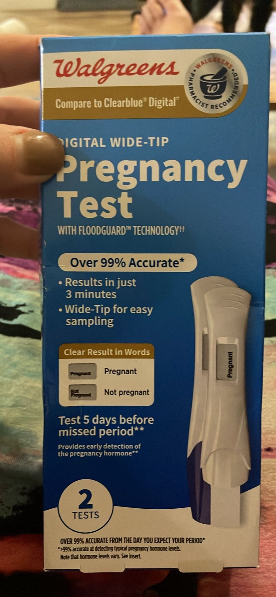 Digital Pregnancy Test