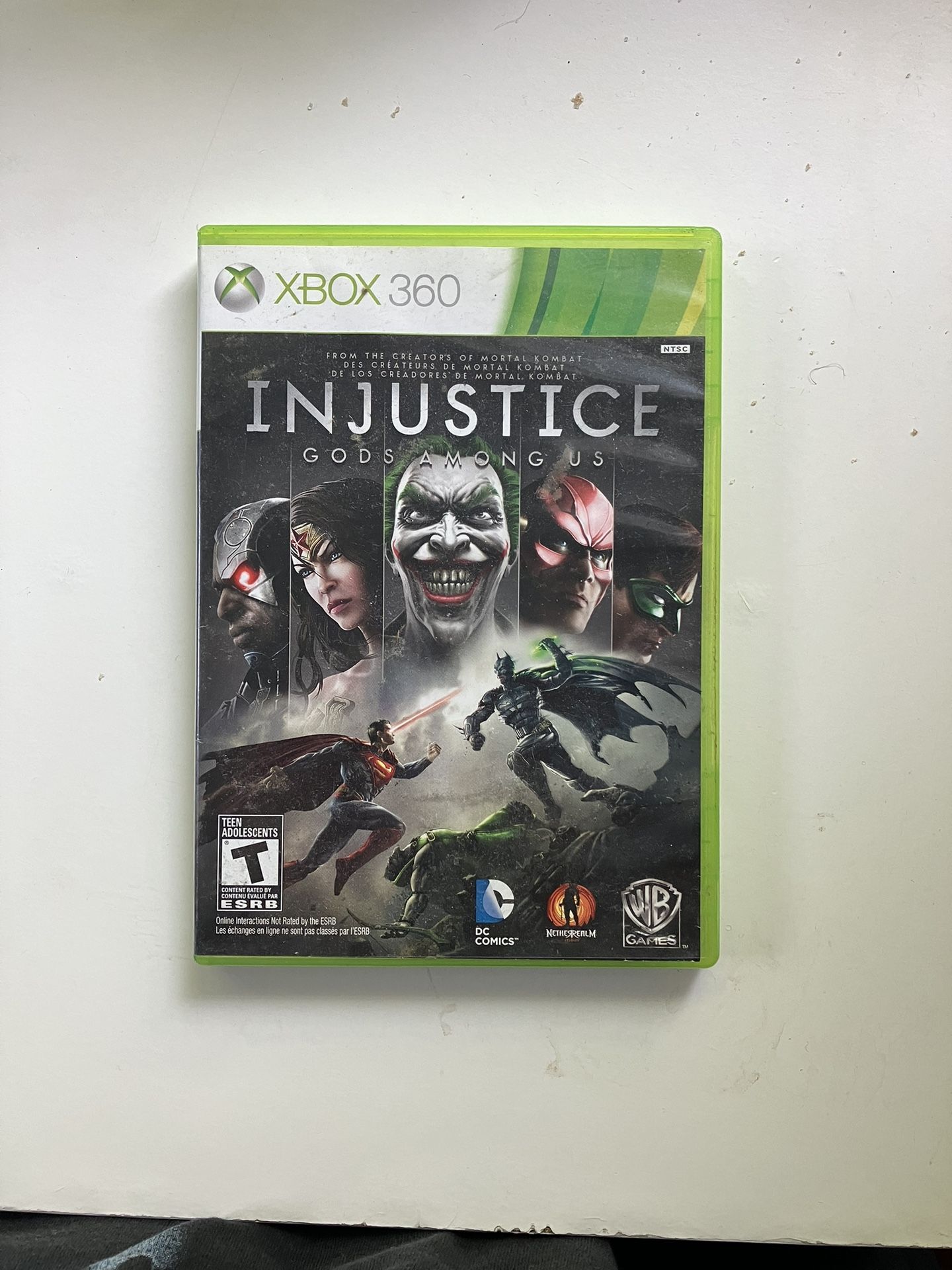 Injustice Xbox 360 Game