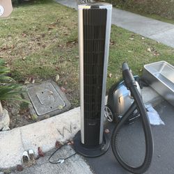 FREE TOWER FAN AND EUREKA VACUUM 