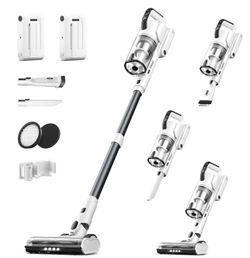 Klarpal Cordless Stick Vacuum Cleaner w/ 2 Batteries