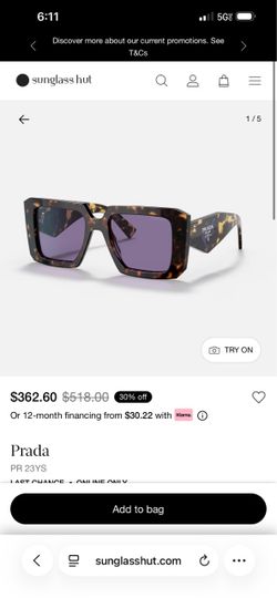 Womens Prada Sunglasses