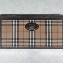 Burberry Check Holder / Long Wallet