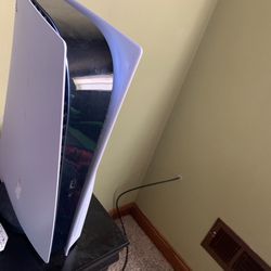 Ps5 With Black Controller 