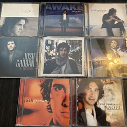 Josh Grobin CD collection of 8 