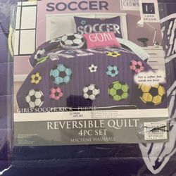 Soccer Girl Comforter 