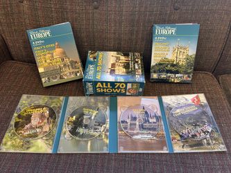 rick steve’s Europe dvd cd collection 