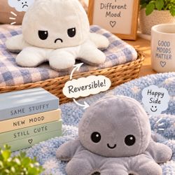 Reversible Happy And Grumpy Stuffy