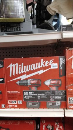 MILWAUKEE M18 COMPACT 2 - TOOL COMBO KIT