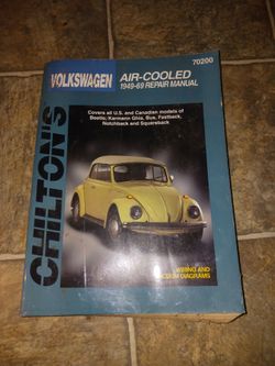 Chilton's Volkswagen repair manual
