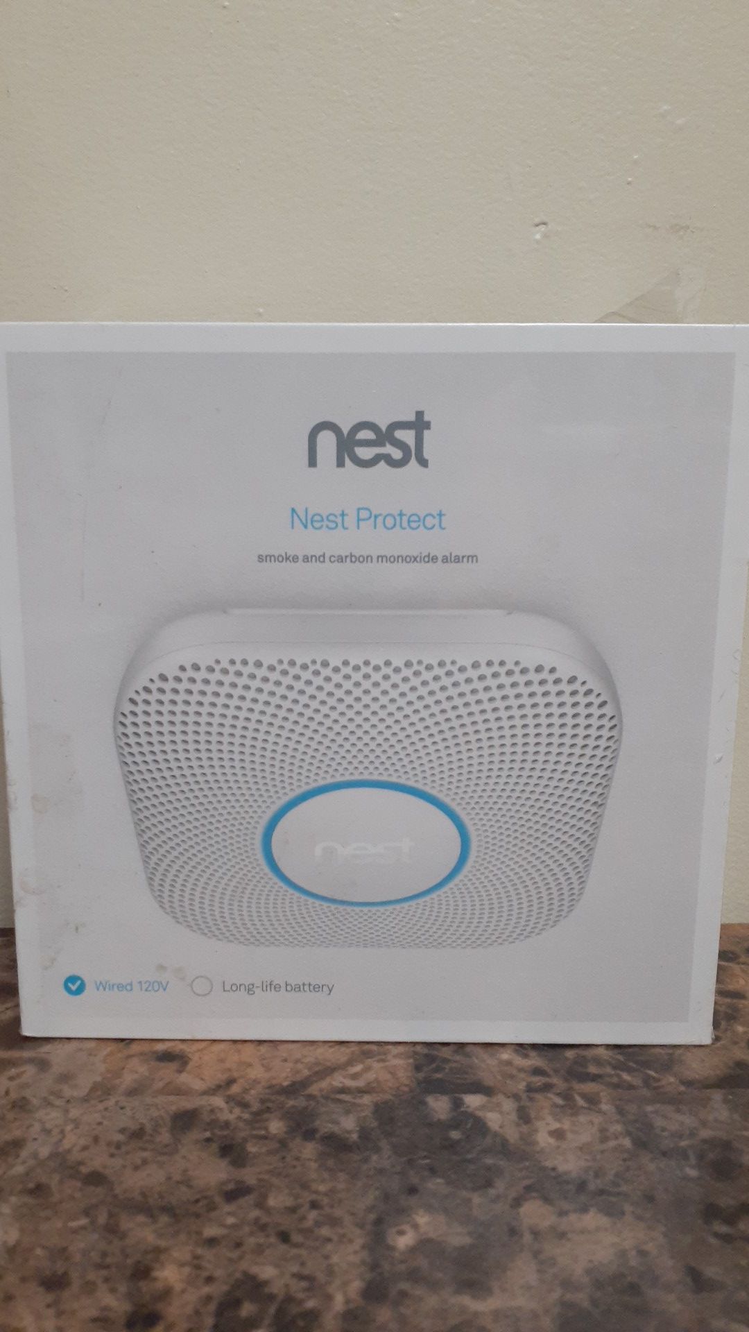 Nest Protect smoke and carbon monoxide alarm