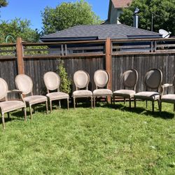 8 Paige Round Back Upholstered Dining Chair From World Market