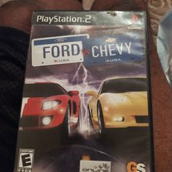 Ford vs. Chevy (Sony PlayStation 2, 2005) (PS2)

