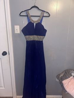Royal Blue Dress