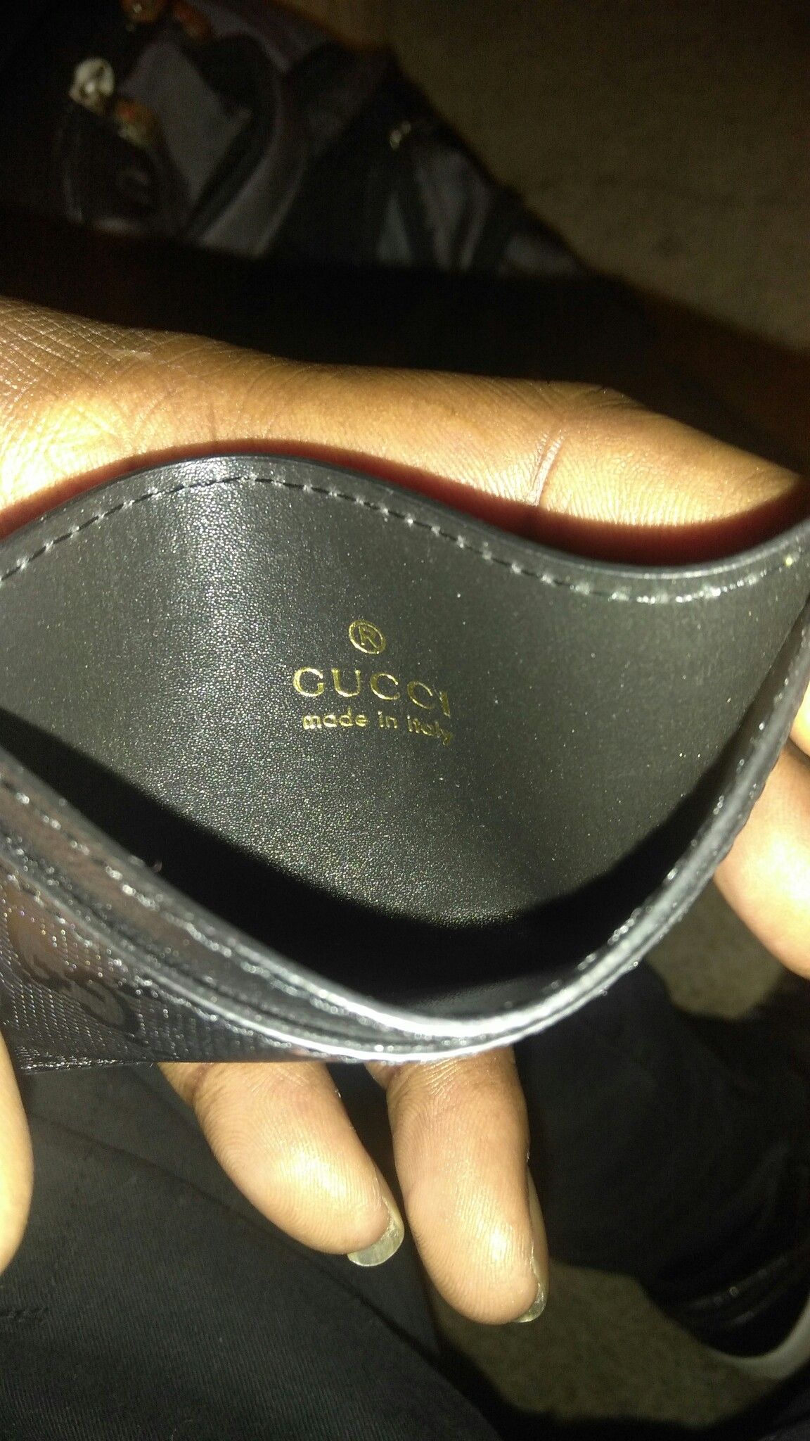 Gucci wallet used once