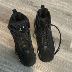 Jordans True Flight Black Phantoms Size 5.5y