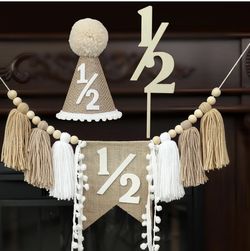 Half Birthday Banner 