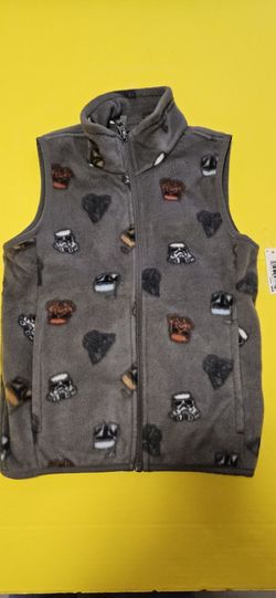 Star Wars Boys Polar Fleece Vest Size Small 