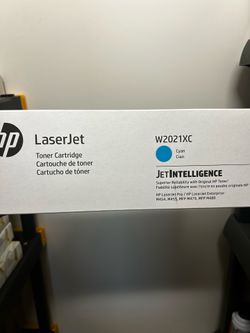 New, sealed Genuine HP W2021XC (414X) Cyan Toner – $100 OBO – east valley