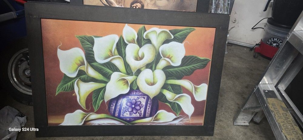 Various Canvas 37 X 26 Approximately