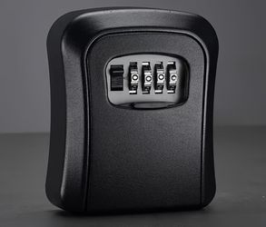 Wall mounted key lock box