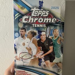 Topps Chrome Tennis Hobby Box