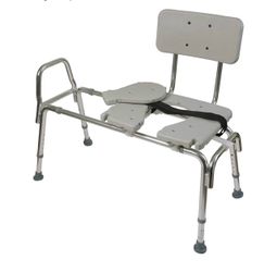 Splash tub transfer adjustable chair